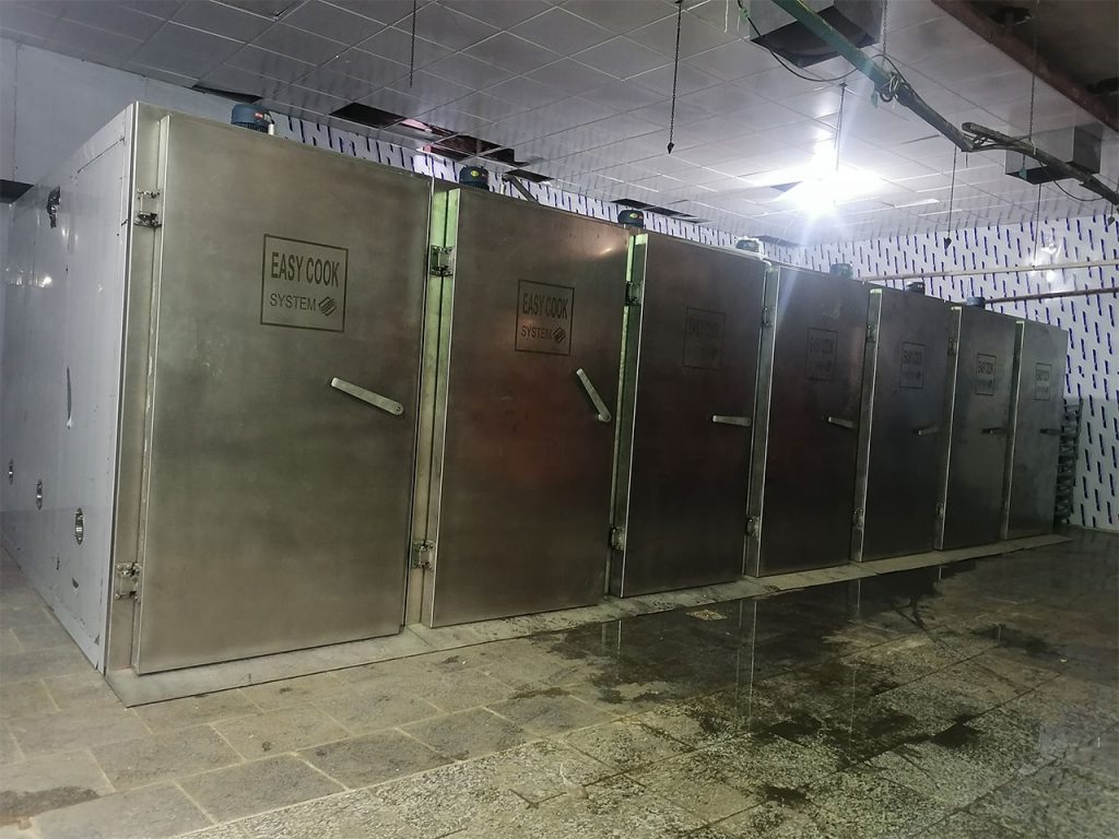 نصب اتاق های پخت جدید در شرکت گوشتیران 2